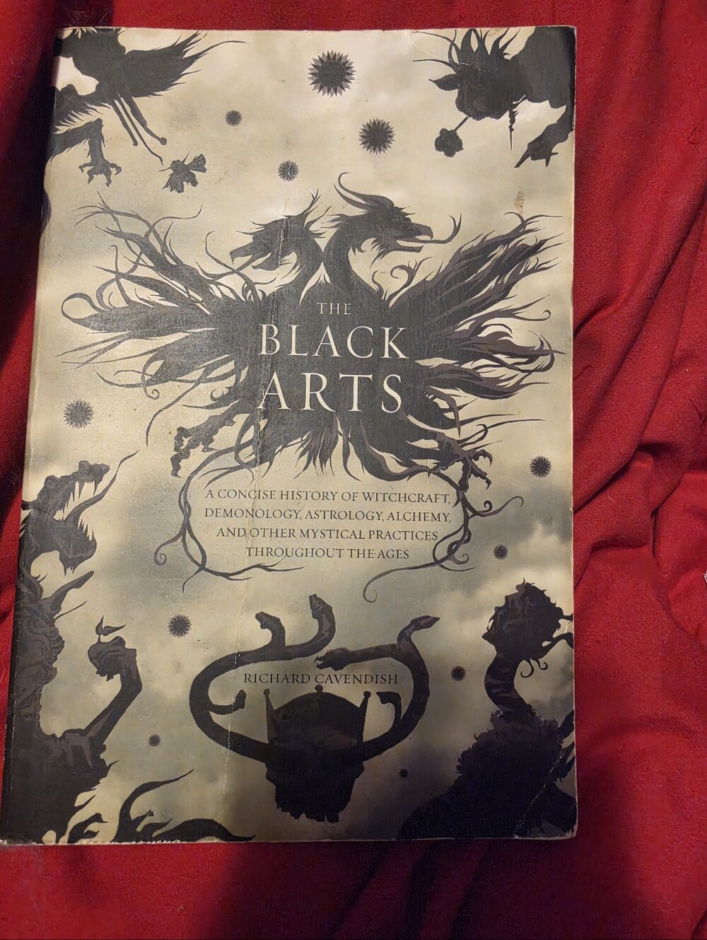 The Black Arts - Black and Cream Decorative Book Cover